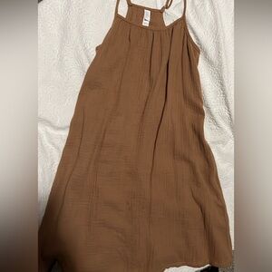 Stars Above XS Brown Maternity Dress